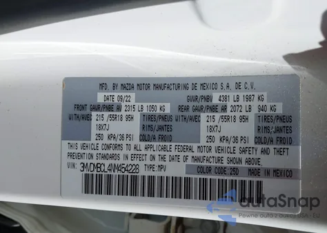 3MVDMBCL4NM454228